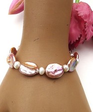 Bracciale perle Coin e Bouton