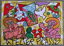 Bruno Donzelli, Serigrafia Materica