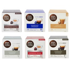 80 / 160 / 240 Nescafe Dolce Gusto Roma Intenso Napoli Barista Cortado Ardenza
