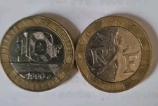 2 PIECES de 10 FRANCS GENIE DE