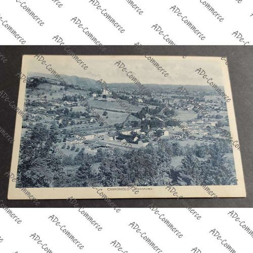 Cartolina cavagnolo panorama - cavagnolo,