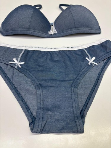 Jadea completo intimo azzurro