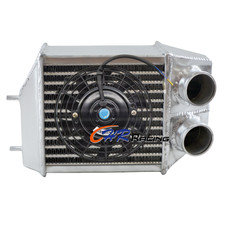 Aluminium Intercooler+Fan for