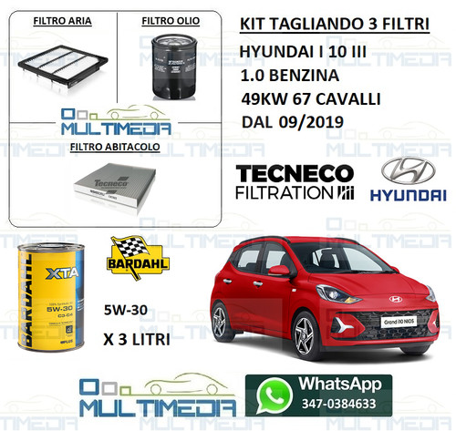 Kit tagliando filtri - kit,
