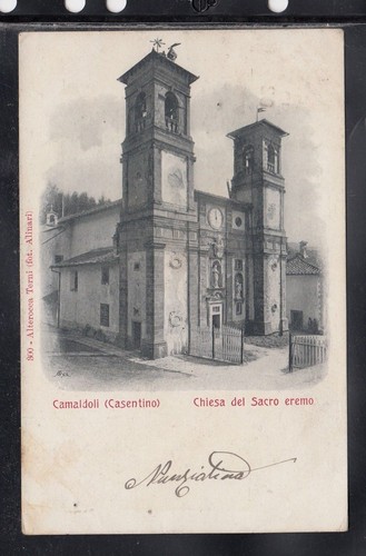 Cartolina camaldoli casentino - cartolina,