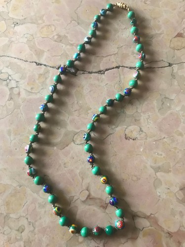 Collana vetro murano - collana,