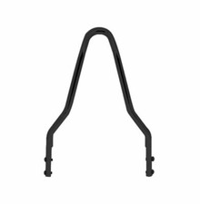 Schienalino Universale Nero Sissy Bar Poggiaschiena Custom Harley Bobber Chopper