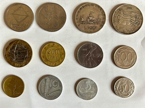 Lotto monete lire - lotto, in