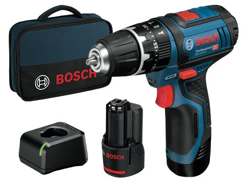 Trapani bosch 12v 2bat - 2bat., gsb