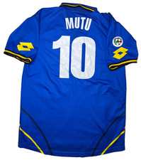 maglia calcio vintage Hellas Verona Lotto MUTU Marsilli home 2000 2001 XL