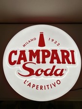 Insegna Luminosa Campari Icona Dell’aperitivo Italiano