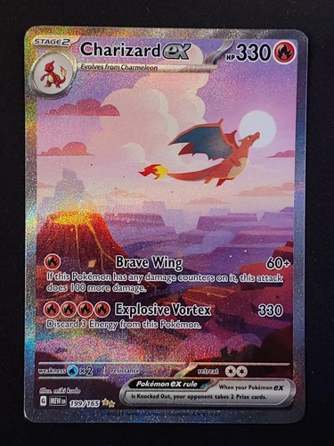 Charizard 199 165 - charizard, ex