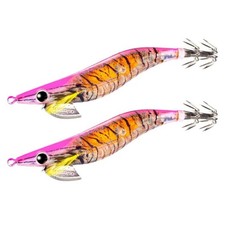 Shimano Sephia Clinch Flash Boost Egi Squid Jig 3.0 gamberetti rosa 2 pezzi