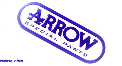 Adesivo scarico arrow - adesivo,