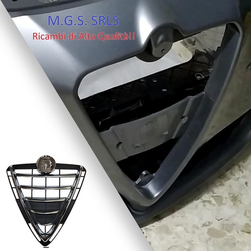 Scudo radiatore cromato alfa - radiatore,