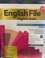 English file dig,gold B1+/B2 student's book&workbook-4th ed Oxford-9780194038973