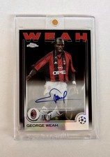 George Weah Auto 10/10 Topps