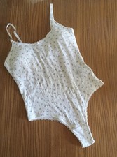 Body a punta in cotone con