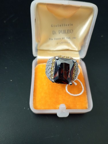 Anello anni con zirconi e - 70,