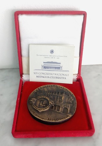 Medaglia bronzo lions club - medaglia,