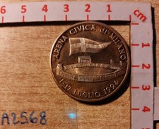 A2568 GETTONE MEDAGLIA MILANO