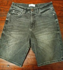 Jeans Corto Zara Nero Taglia