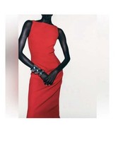 Abito Midi Zara Rosso Con