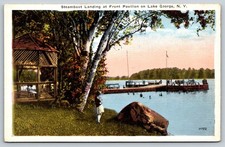 Cartolina steamboat landing - cartolina,