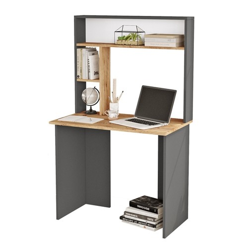 Scrivania libreria con mensole - libreria,