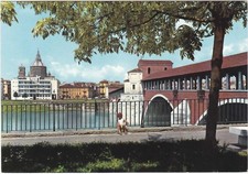PAVIA - PONTE COPERTO SUL FIUME TICINO -87148-