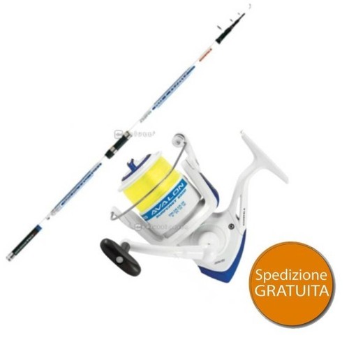 Kit pesca canna trabucco - kit,