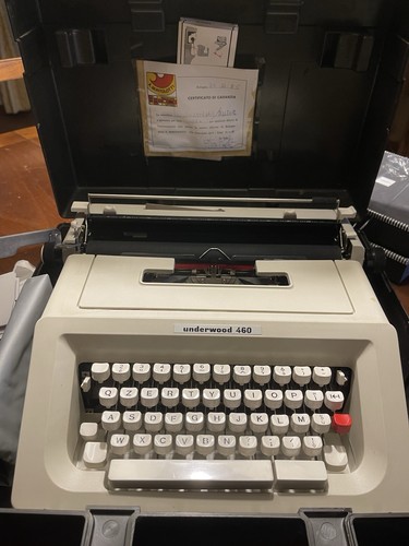 Macchina scrivere underwood - macchina, da
