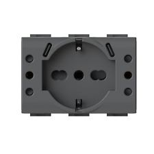 Modulo 4Box schuko, 2 prese