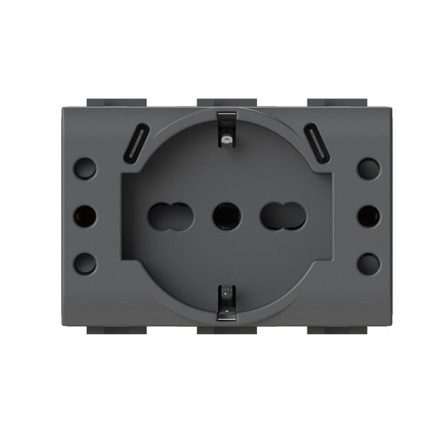 Modulo 4box schuko prese - schuko,,