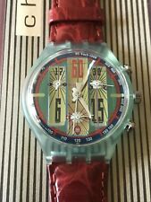 Orologio da polso SWATCH Chrono TYRONE (SCG105)-Perfettamente funzionante-NUOVO/NOS-Stile straordinario
