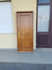 Porte interne legno noce Tanganika usate in buone condizioni