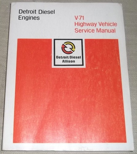 Detroit diesel 8v 71 - diesel, 6v-71