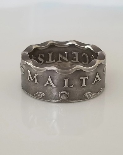 Anello moneta malta gioielli - malta,