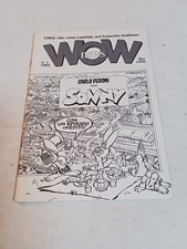 FANZINE WOW NEWS N. 1  del 1982