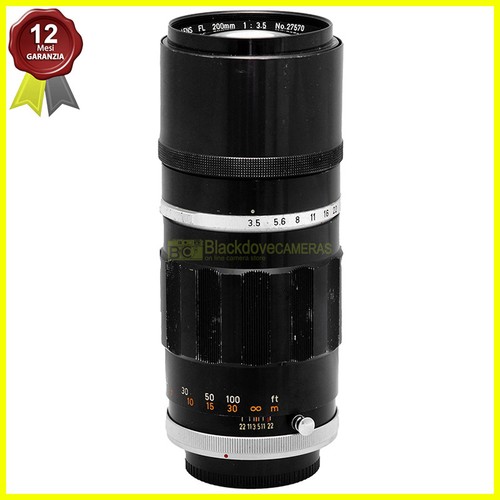 Canon 200mm 3 - fl, f/3.5