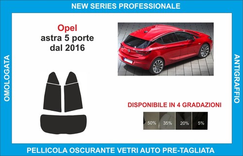 Pellicole oscuranti vetri opel - oscuranti,