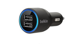 BELKIN Caricabatteria Presa Accendisigari 2 Porte USB 20W F8J109