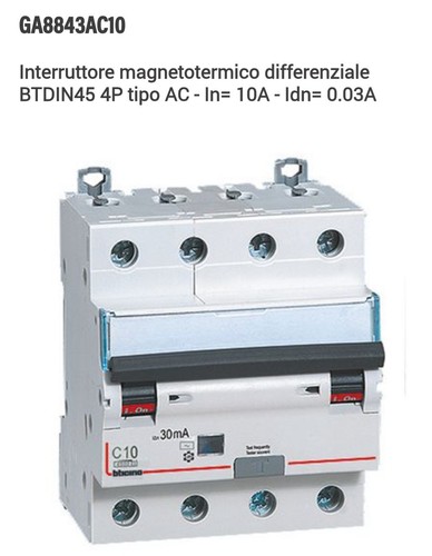 Bticino ga8843ac10 - bticino,