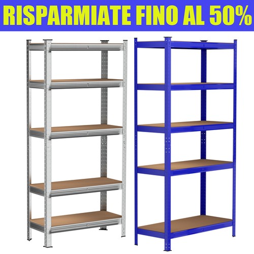 Scaffale ripiani metallo - scaffale,