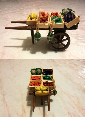 Carretto frutta verdura - e,