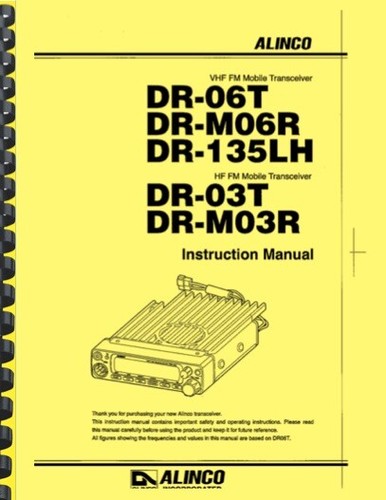 Alinco 06t 03t - alinco, dr-03t