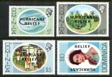 Dominica 640-643 MNH, Marine
