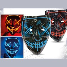 Maschera led notte del - notte,