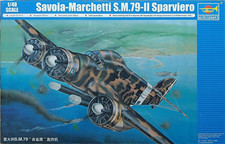 Trombettiere 02817 scala 1/48 Savoia-Marchetti SM.79-II Sparviero