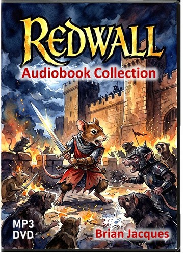 Redwall audiobook series - redwall, by